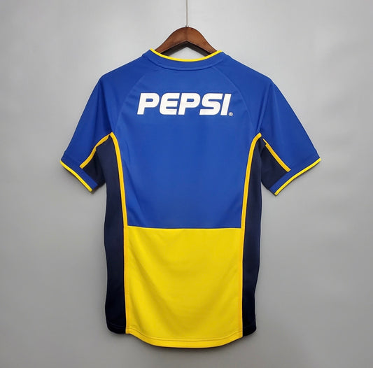 Boca Juniors 2002 Thuisshirt