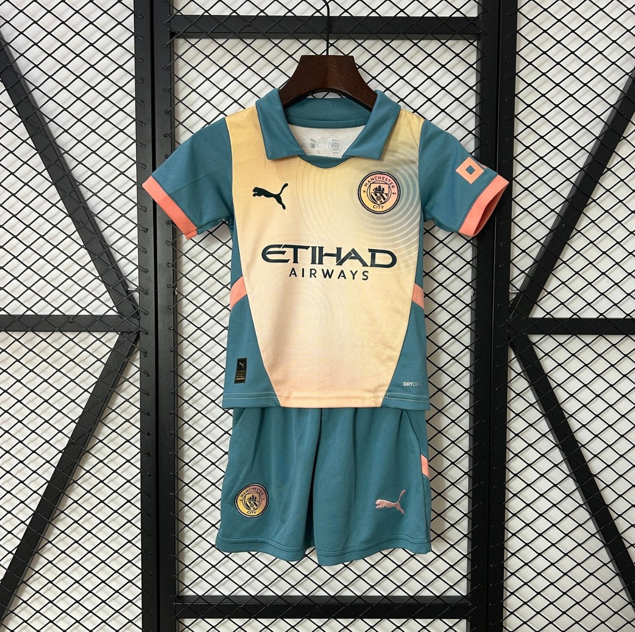 Manchester City 24/25 Uittenue Kids
