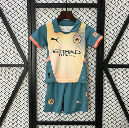Manchester City 24/25 Uittenue Kids