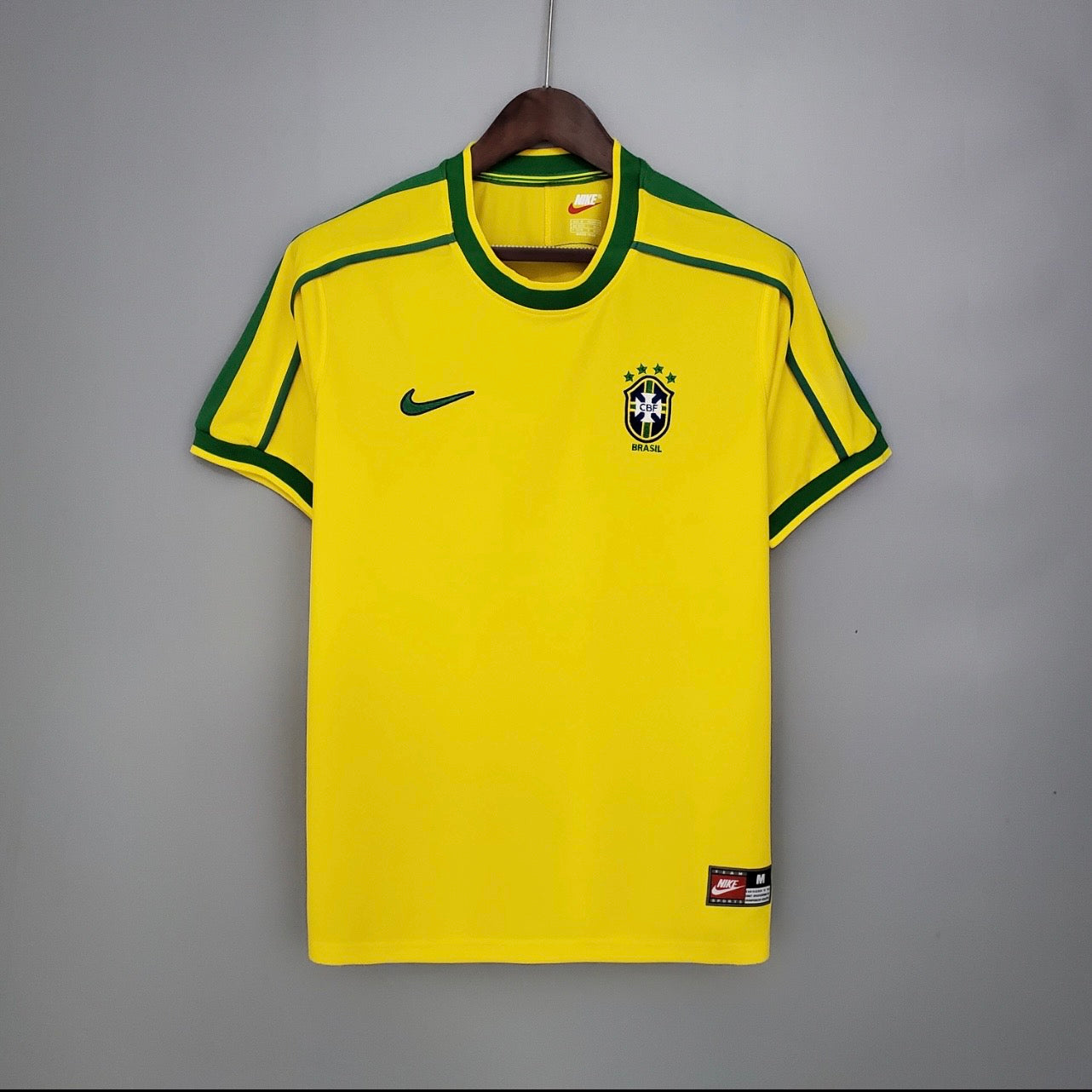 Brazilië 1998 Thuisshirt