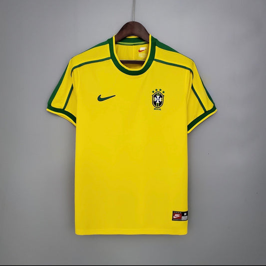 Brazilië 1998 Thuisshirt