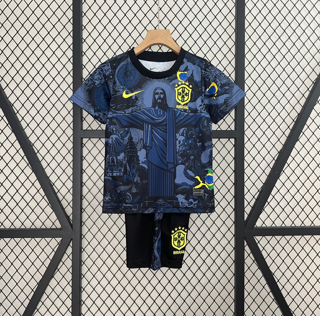 Brazilië 2024 Special Edition Tenue Kids