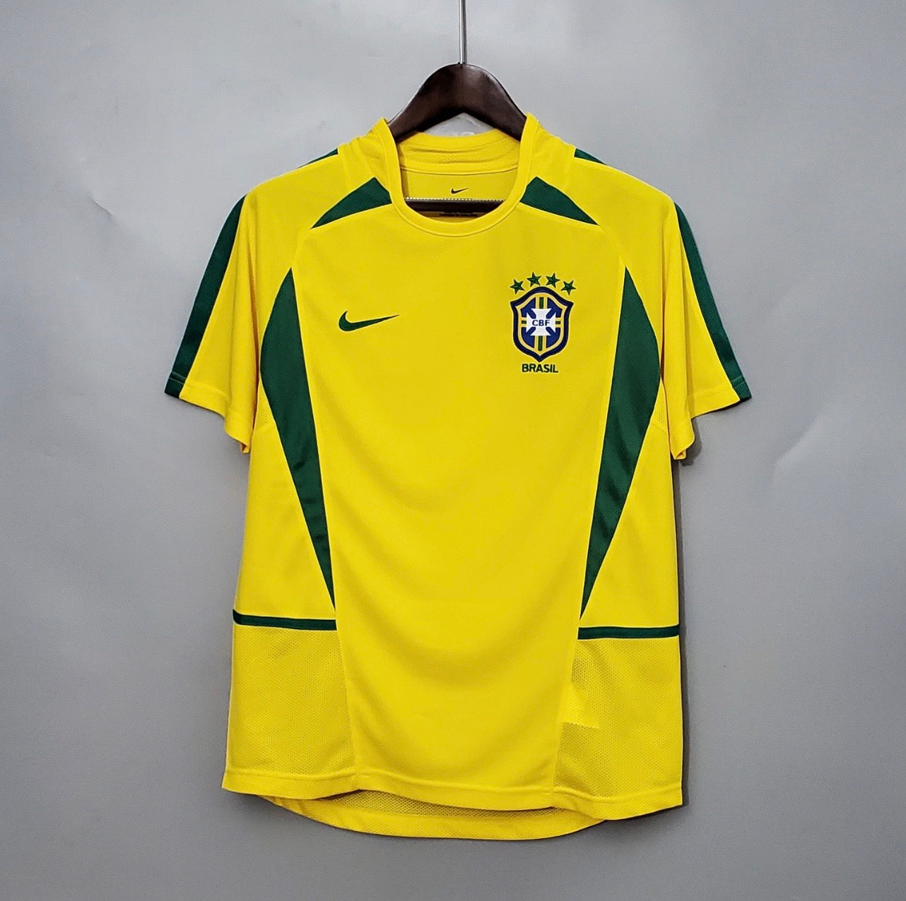 Brazilië 2002 Thuisshirt