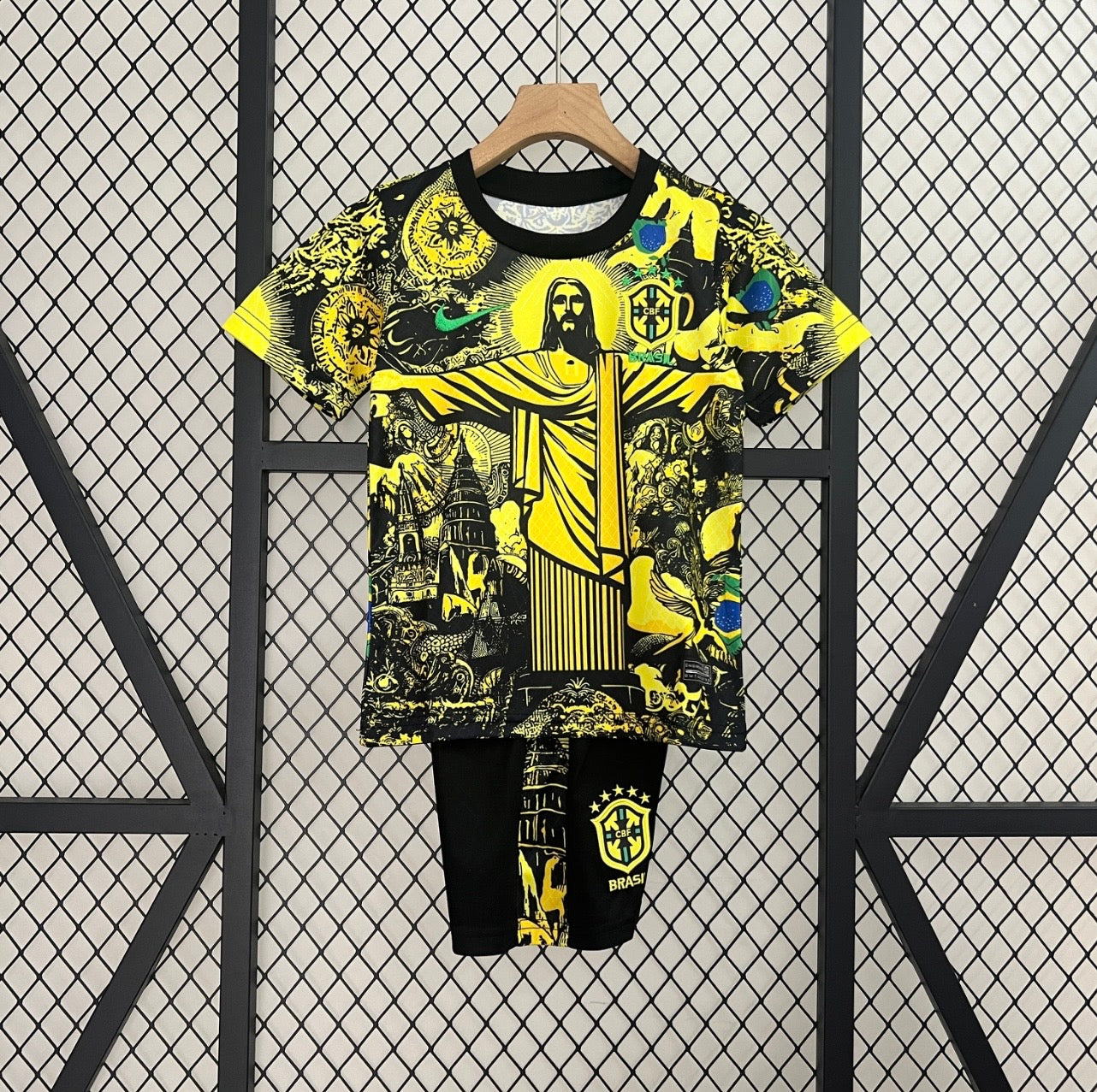 Brazilië 2024 Special Edition Tenue Kids